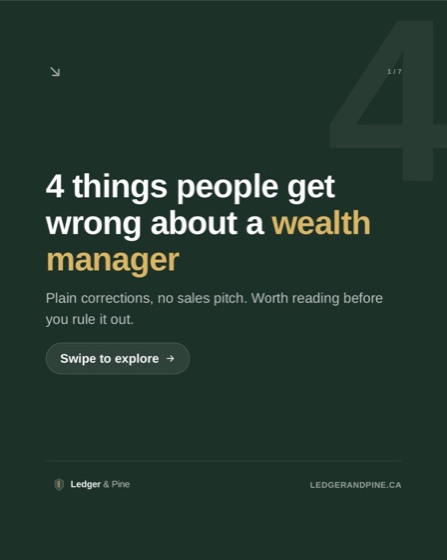 First slide of a LinkedIn carousel